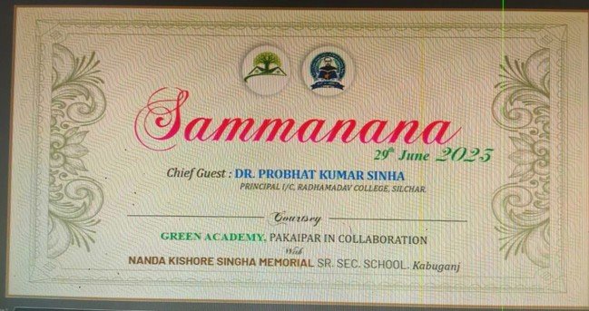 Felicitation Programme