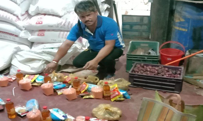 Flood relief team
